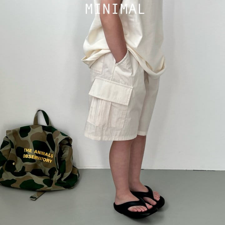 Minimal - Korean Children Fashion - #magicofchildhood - Bermuda Cargo Pants - 4
