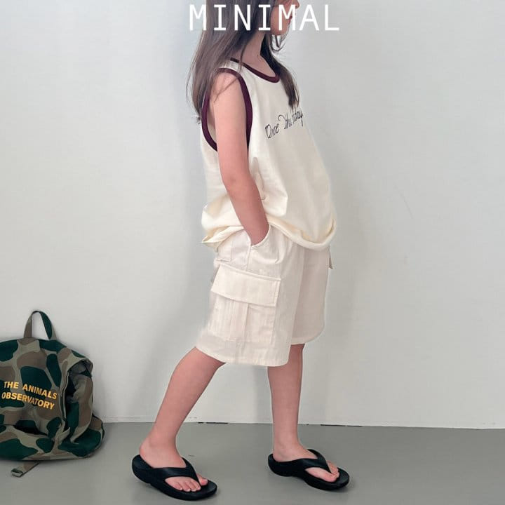 Minimal - Korean Children Fashion - #prettylittlegirls - Bermuda Cargo Pants - 5