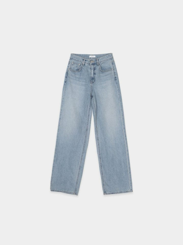 Moani - Korean Women Fashion - #momslook - Ayla Roll Up Wide Denim - 12