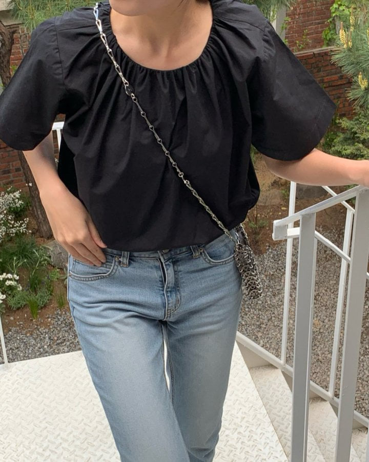 Moani - Korean Women Fashion - #womensfashion - Marville Shirring Blouse