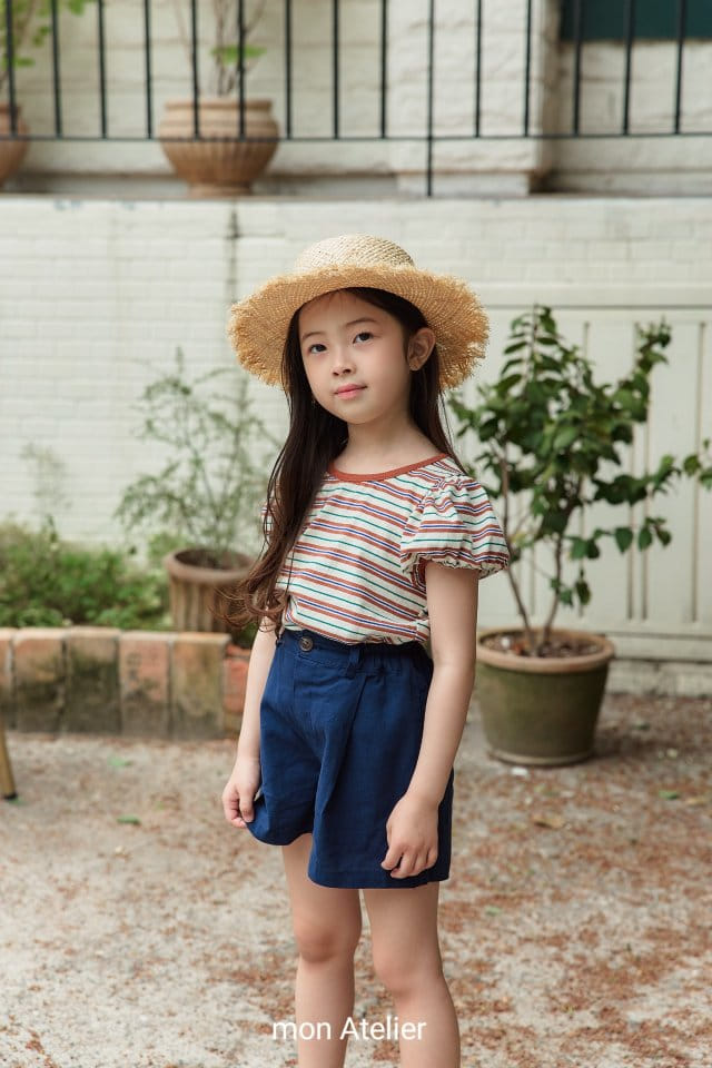 Mon Atelier - Korean Children Fashion - #kidsshorts - Multi ST Tee - 9