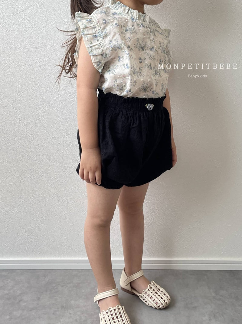 Mon Petit Bebe - Korean Baby Fashion - #babyfever - Lace Amber Pants - 4