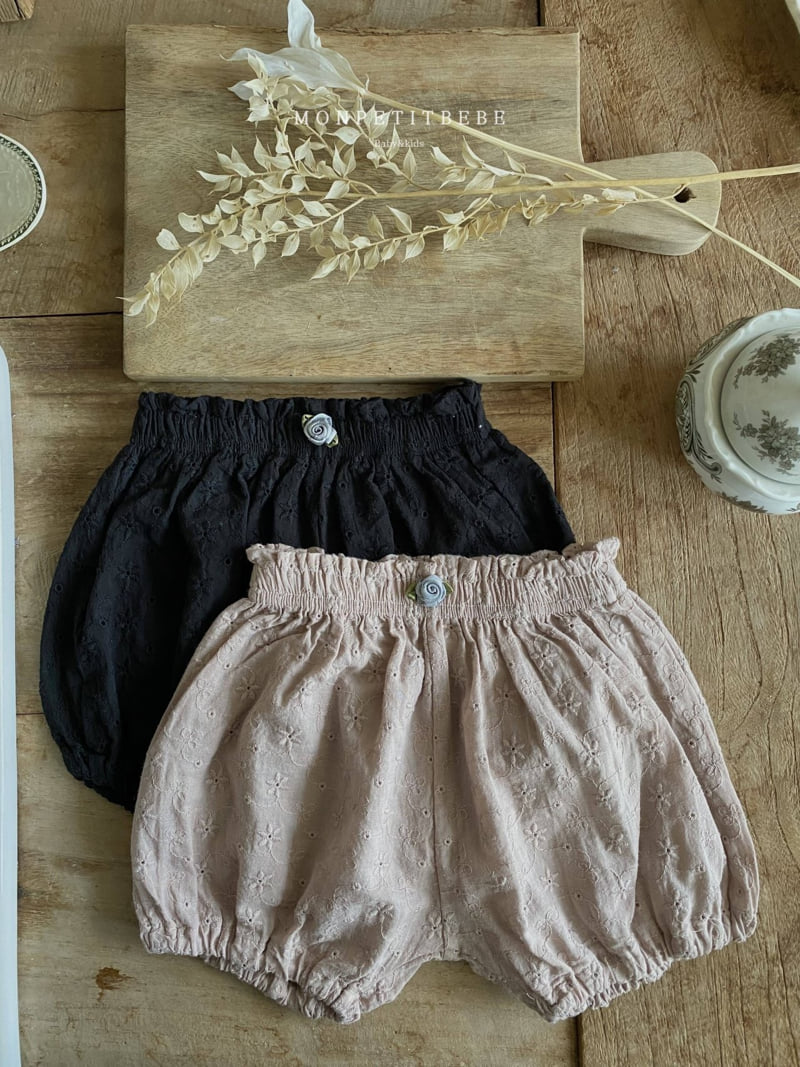 Mon Petit Bebe - Korean Baby Fashion - #babylifestyle - Lace Amber Pants - 5