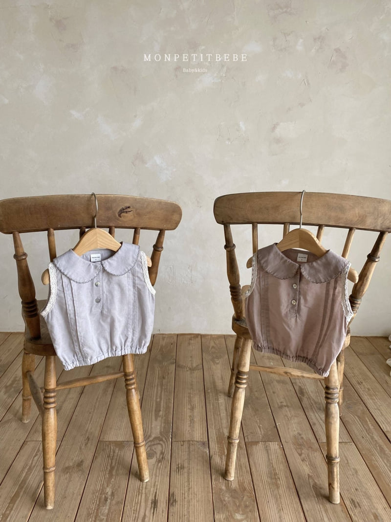 Mon Petit Bebe - Korean Baby Fashion - #babyootd - Baby Picock Blouse - 3
