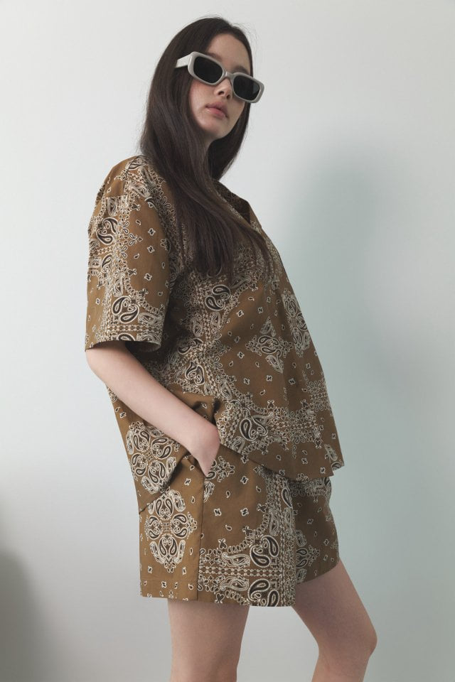 Neroli36 - Korean Women Fashion - #momslook - H Paisley Pants - 11