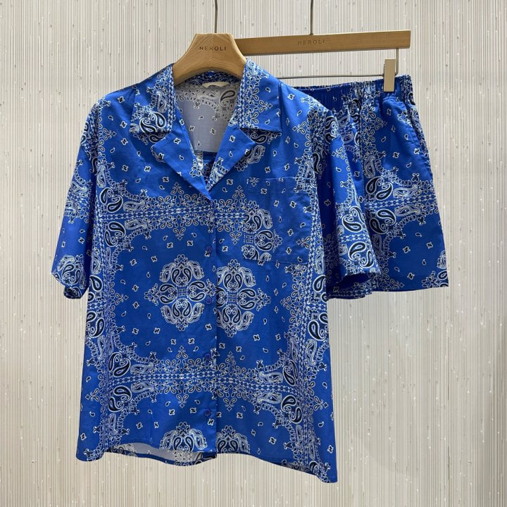 Neroli36 - Korean Women Fashion - #momslook - H Paisley Pants - 3
