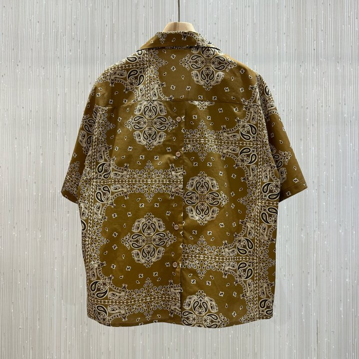 Neroli36 - Korean Women Fashion - #momslook - H Paisley Shirts - 2