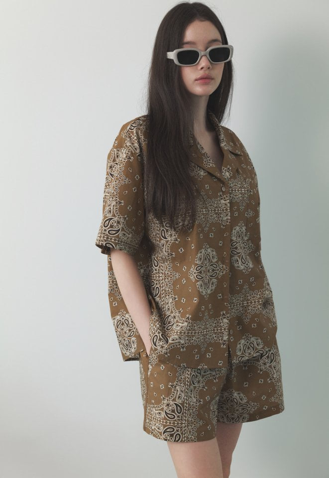 Neroli36 - Korean Women Fashion - #womensfashion - H Paisley Pants - 8