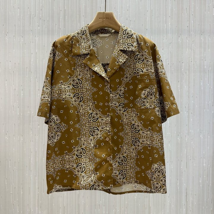 Neroli36 - Korean Women Fashion - #womensfashion - H Paisley Shirts