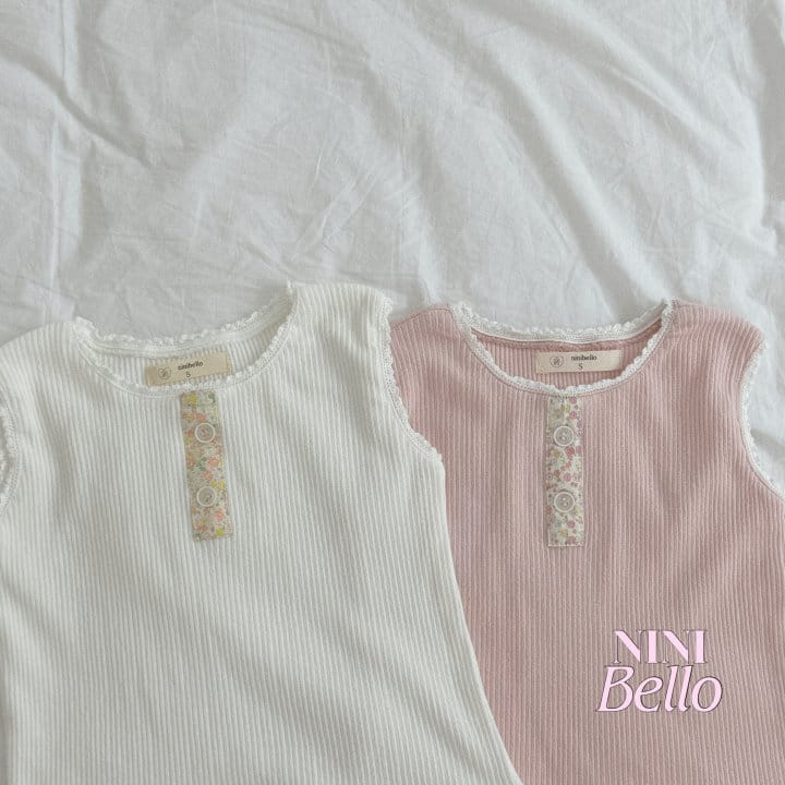 Ninibello - Korean Children Fashion - #childofig - Juju ST Sleeveless Tee - 7