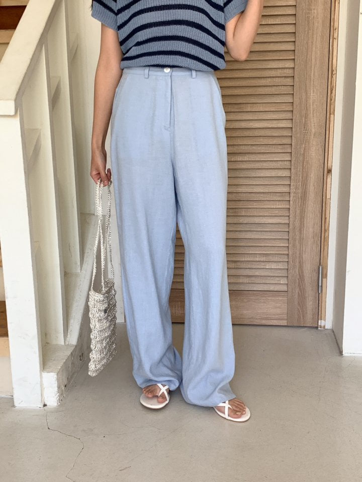 Osense - Korean Women Fashion - #pursuepretty - Linen Newtro Pants - 7