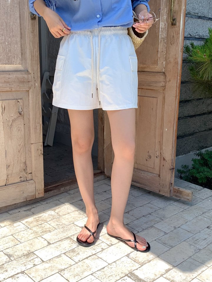 Osense - Korean Women Fashion - #womensfashion - Today Nylon Cargo Half Pants - 6