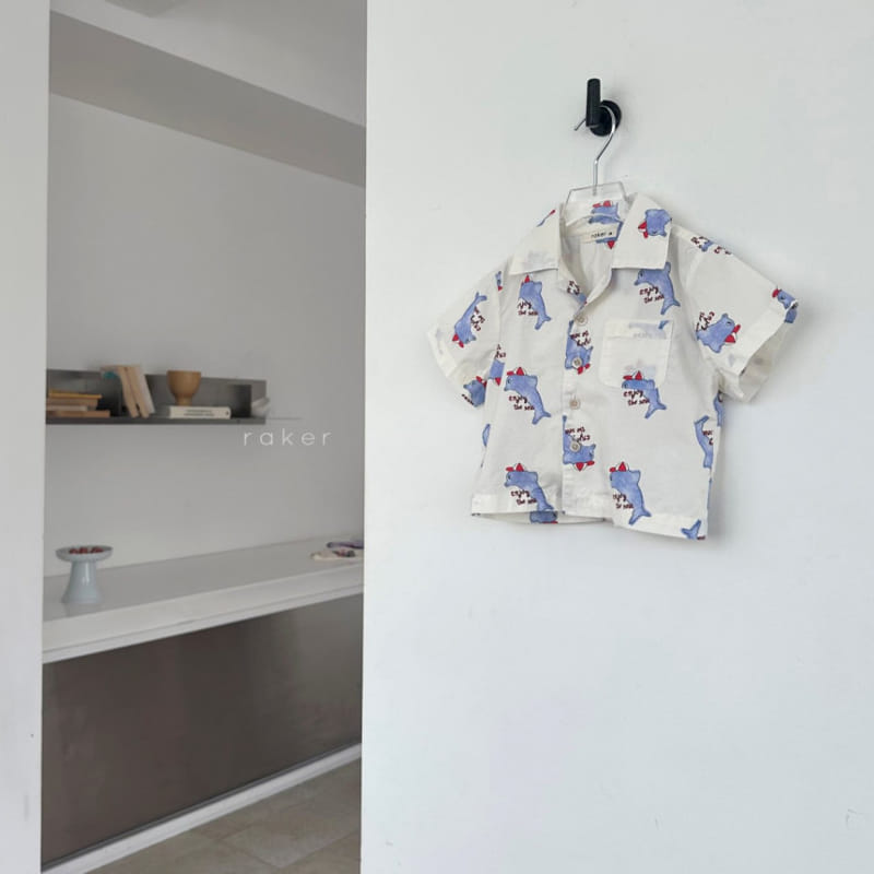 Raker - Korean Children Fashion - #Kfashion4kids - Y Collar Shirt - 5