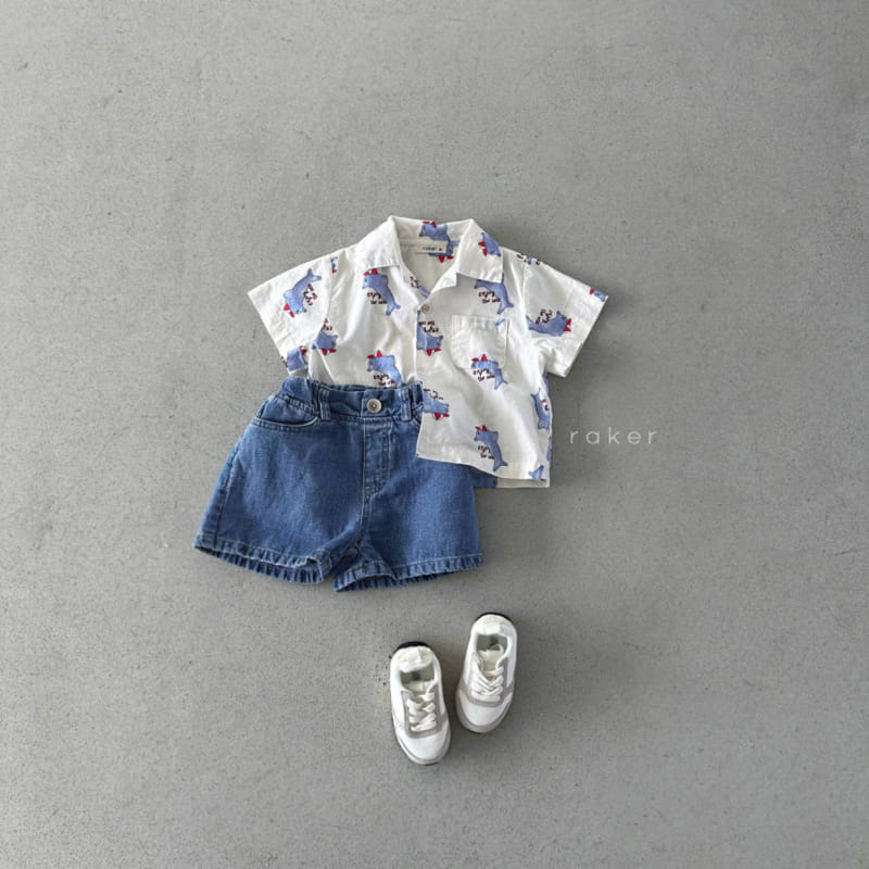Raker - Korean Children Fashion - #childofig - Y Collar Shirt - 10