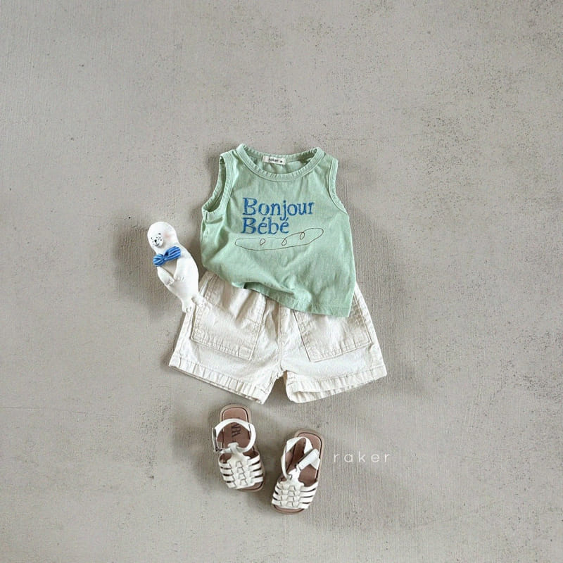 Raker - Korean Children Fashion - #kidsshorts - Square Pocket Shorts - 8