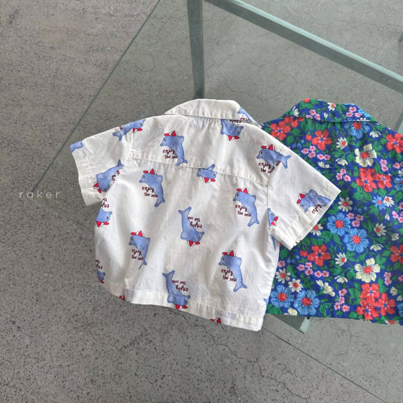 Raker - Korean Children Fashion - #littlefashionista - Y Collar Shirt - 6