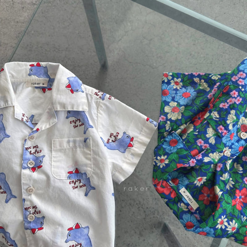 Raker - Korean Children Fashion - #magicofchildhood - Y Collar Shirt - 7