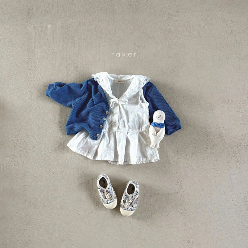 Raker - Korean Children Fashion - #prettylittlegirls - Lace Sailor One-piece - 6