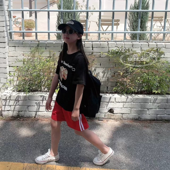 Saint Doll - Korean Children Fashion - #fashionkids - Two Line Shorts - 7