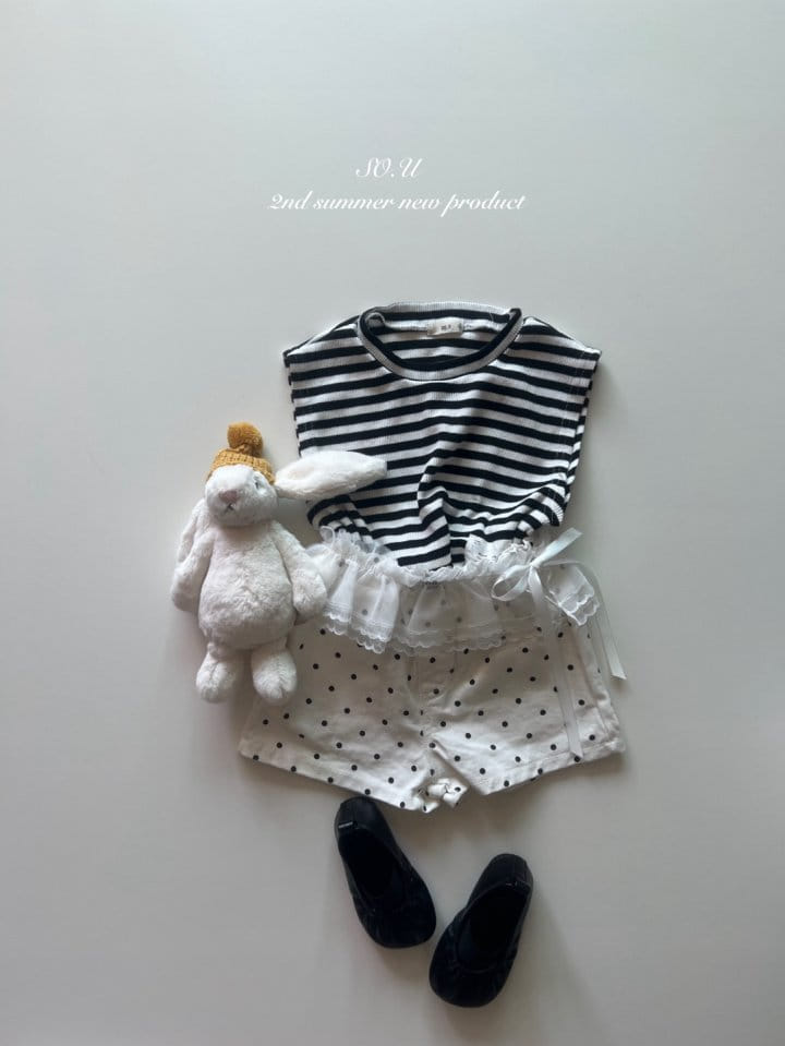 So U - Korean Baby Fashion - #babyfashion - ST Top Bottom Set - 9