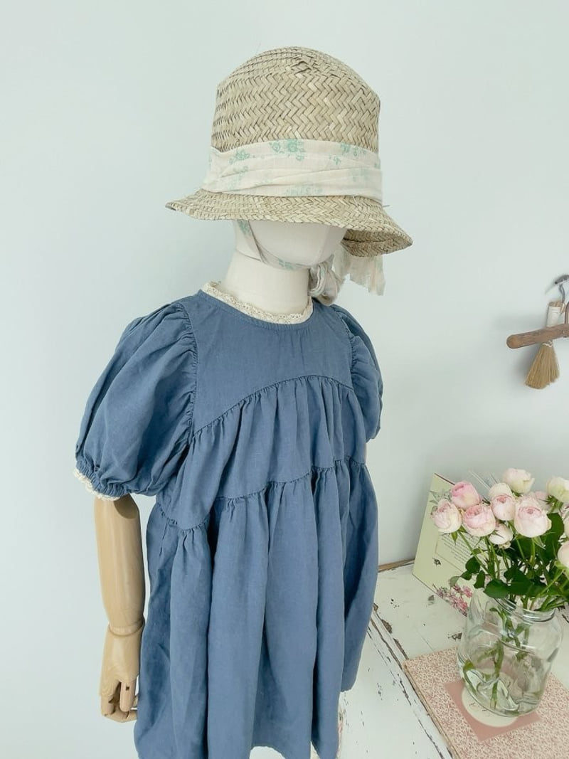 Studio M - Korean Children Fashion - #Kfashion4kids - Rooming Linen One-piece - 12