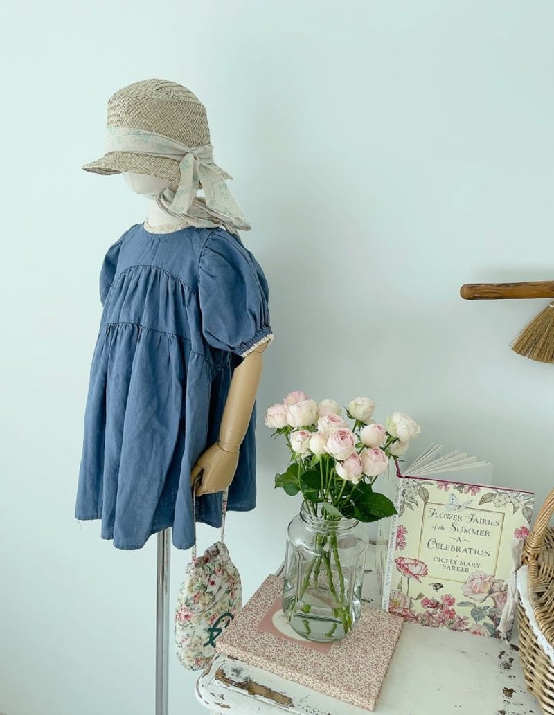Studio M - Korean Children Fashion - #kidsshorts - Rooming Linen One-piece - 9