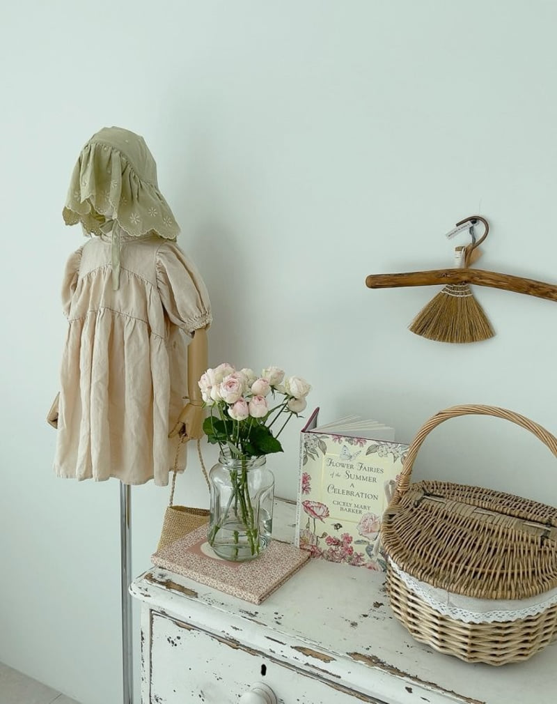 Studio M - Korean Children Fashion - #todddlerfashion - Rooming Linen One-piece