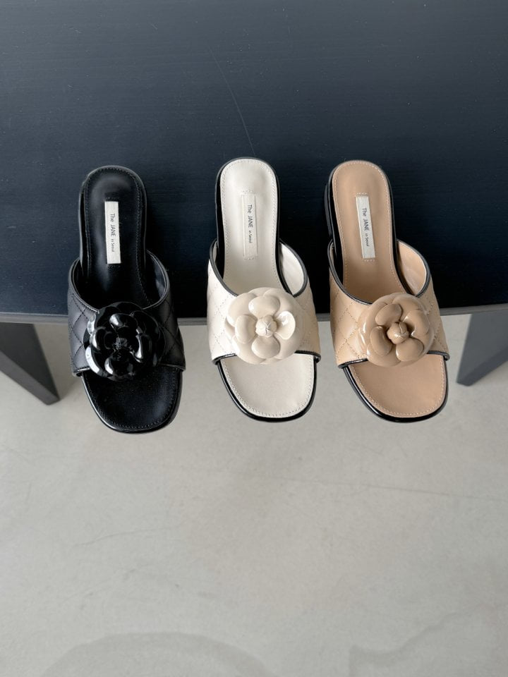 Vade - Korean Women Fashion - #vintagekidsstyle - Slim Flower Visu Sandal - 7