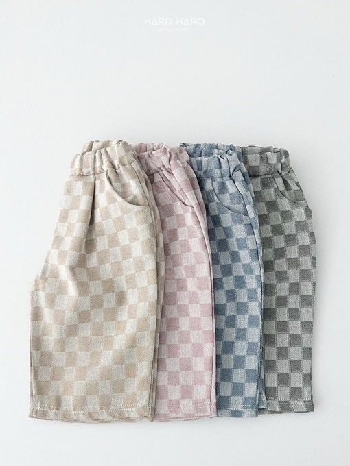 Check Ankle Pants