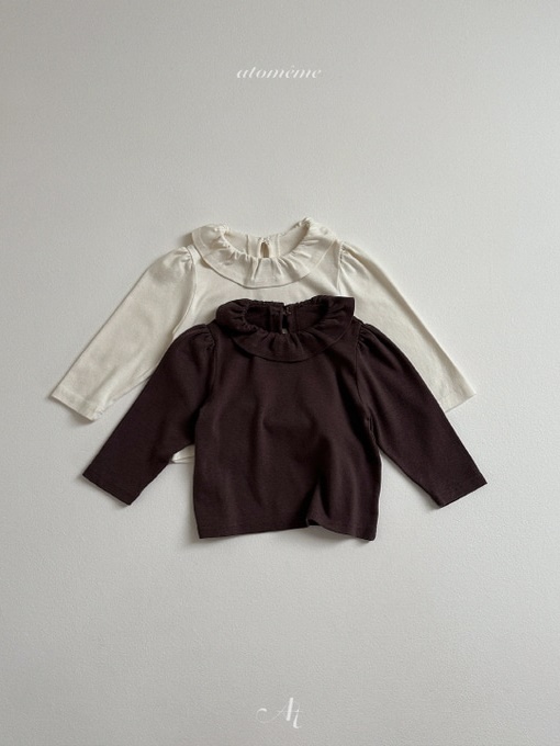 Collar Ruffle Tee