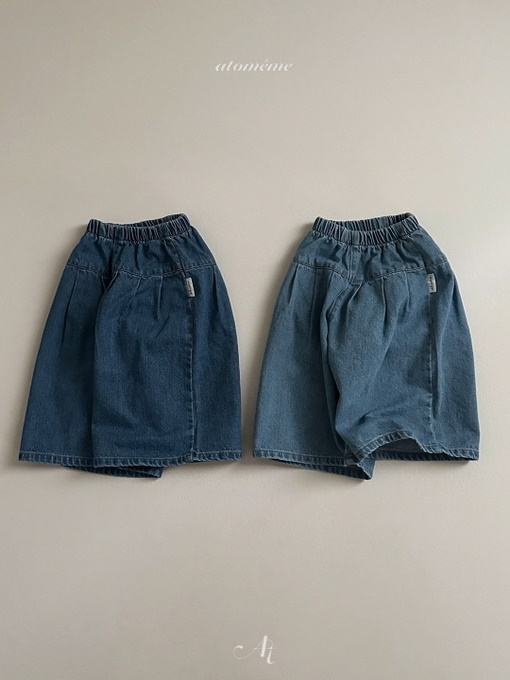 Automn Wide Denim Pants