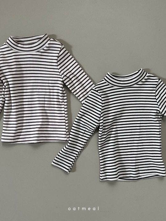 Roy Stripe Turtleneck Tee