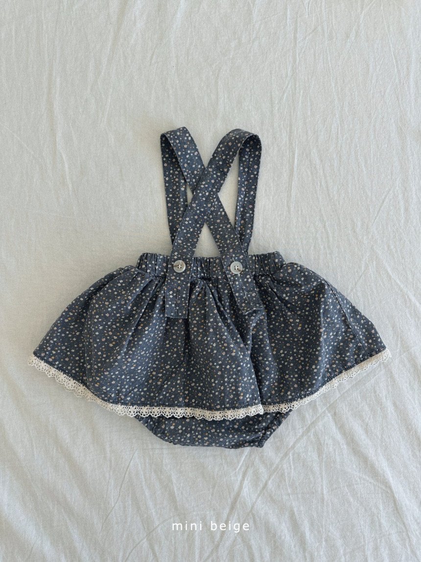 Small Flower Suspender Bloomer
