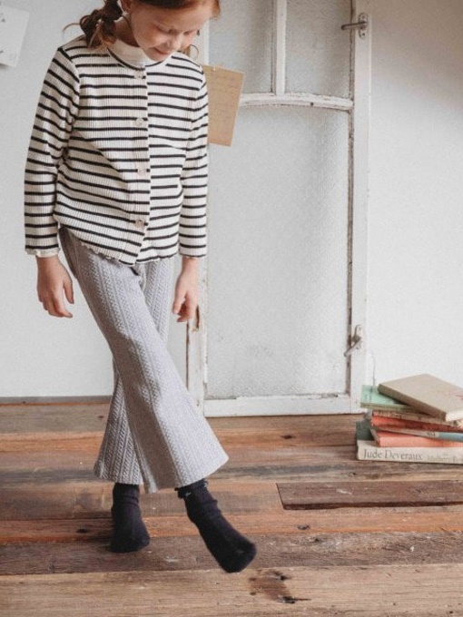 Knit Bootscut Pants