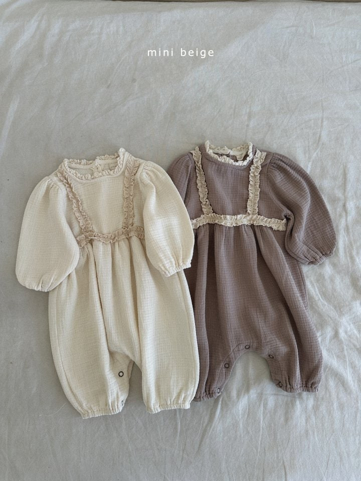 Fall Lace Long Bodysuit