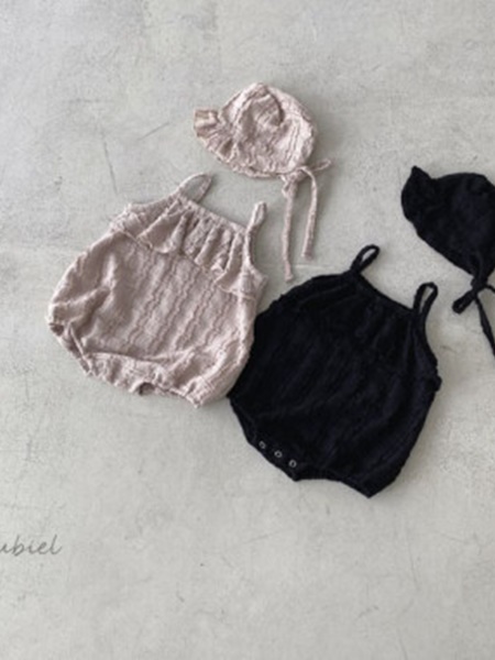 Syabole Romper with Bonnet