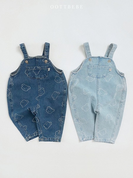 Bear Denim Overalls