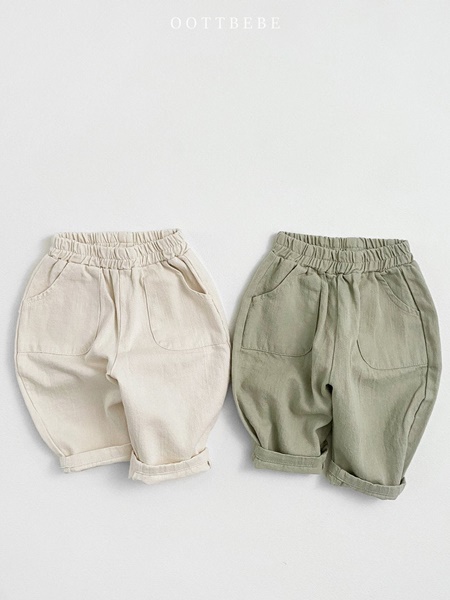 Slub Pocket Pants