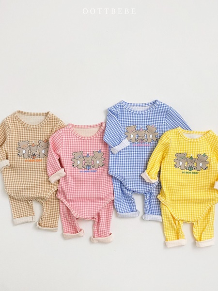 Party Bear Romper+Leggings Set