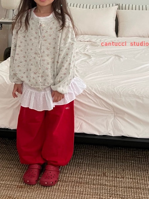 Waffle Flower Cardigan