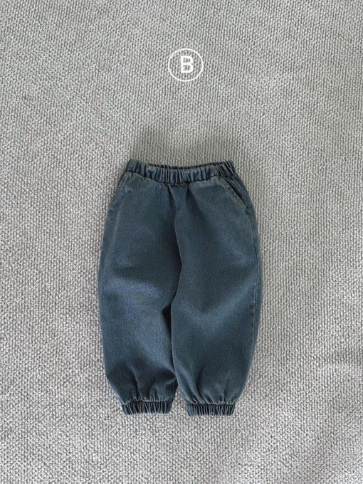 Denim Jogger Pants