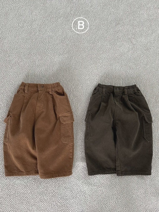 Corduory Cargo Pants