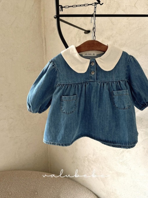 Bebe Petit Denim One-piece