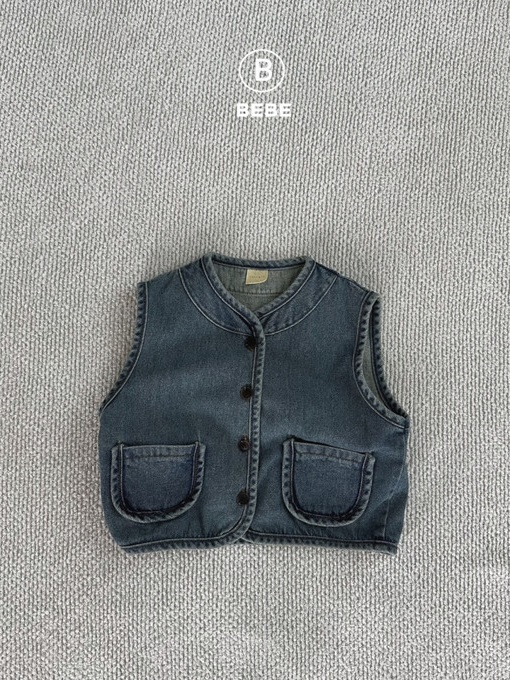 Bebe Denim Vest