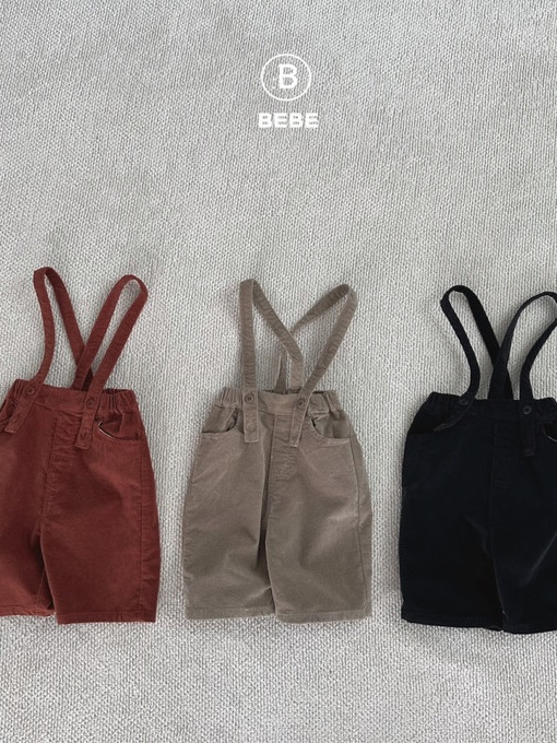 Bebe Mill Suspender Pants