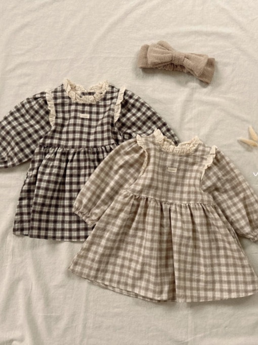 Bebe Magnon Check One-piece