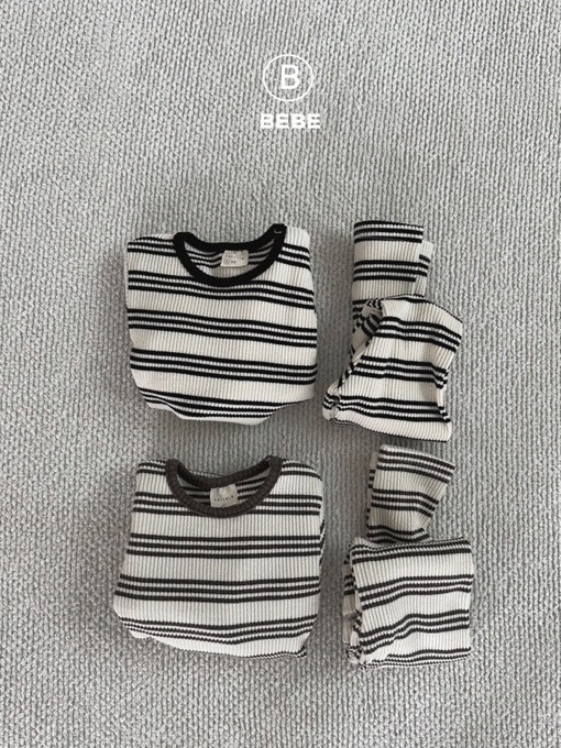 Bebe Stripe Easywear