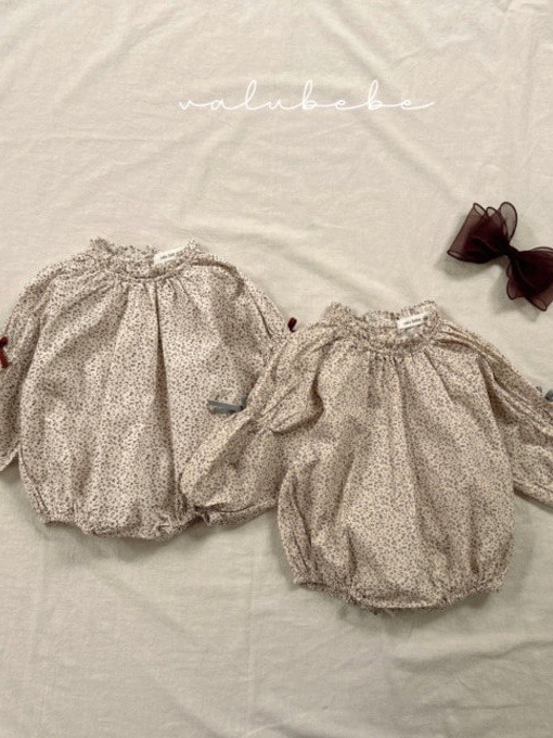 Bebe Lani Flower Ribbon Bodysuit
