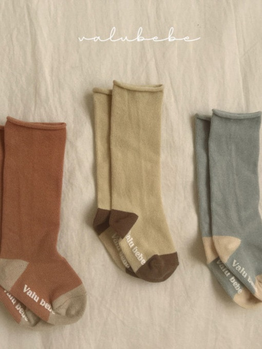 Bebe Combo Roll Down Socks