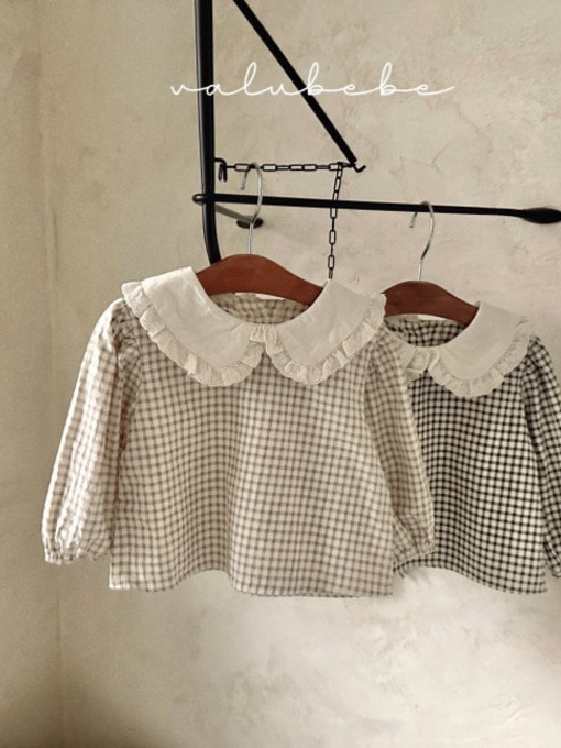 Bebe Classic Check Blouse